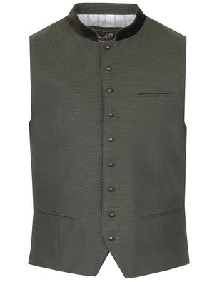Trachtenweste Wattendorf olive - Größe: 52