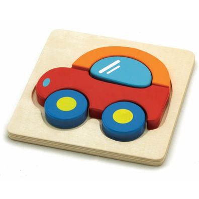 STUDO WOOD Holzpuzzle Auto 5 Teile