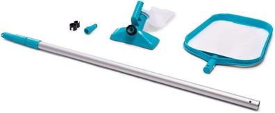 Intex Pool Reinigungsset, 3-teilig mit Vakuumsauger und wechselbaren Saugeraufsätzen