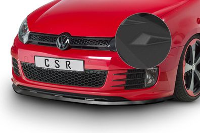 CSR Frontspoiler | Cup-Spoilerlippe mit ABE für VW Golf 6 GTI/GTD CSL339