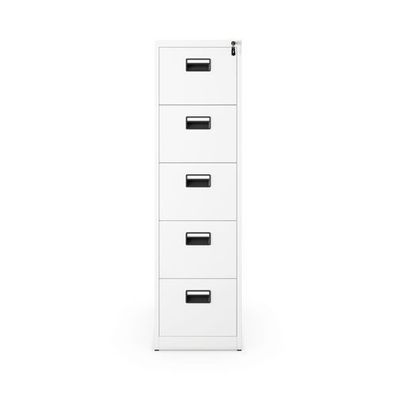 Weißer Aktenschrank aus Metall: SARA V5, 460 x 1625,5 x 600 mm