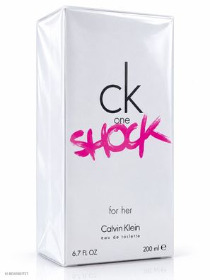 CK One Shock for Her 200ml Eau de Toilette Damen Duft Calvin Klein Neu & OVP