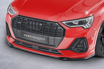 CSR Frontspoiler | Cup-Spoilerlippe mit ABE für Audi Q3 (F3) S-Line CSL665