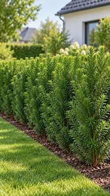 Europäische Eibe Taxus baccata ca. 50 cm winterharte Heckenpflanze immergrün