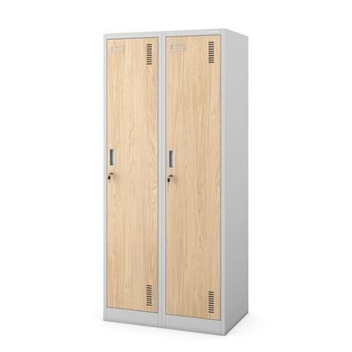 Vierfächer-Putzschrank, grau / Eiche Sonoma: Eco Design KACPER, 800 x 1800 x 500 mm