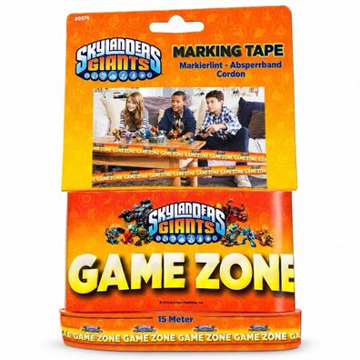 Skylanders Giants Markierband Absperrband Game Zone 15 Meter Neu OVP