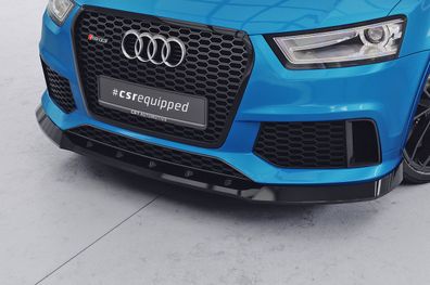 CSR Frontspoiler | Cup-Spoilerlippe mit ABE für Audi RSQ3 (8U) CSL879