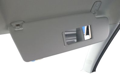 Skoda Fabia Roomster 5J Sonnenblenden Sonnenblende grau rechts vorne grau 5J1857552B