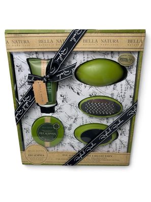 Bella Natura Eukalyptus Geschenkset Körperpflege Fußpeeling Body Butter