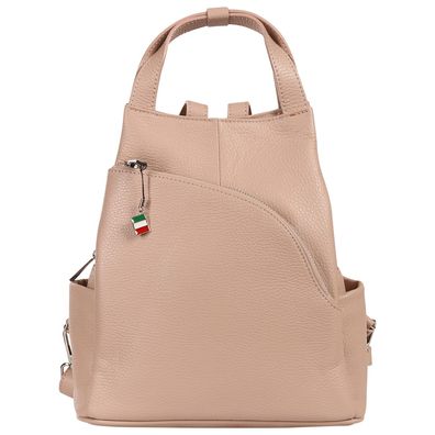 Florence Rucksack Damen Echtleder Cityrucksack rosa OTF613A