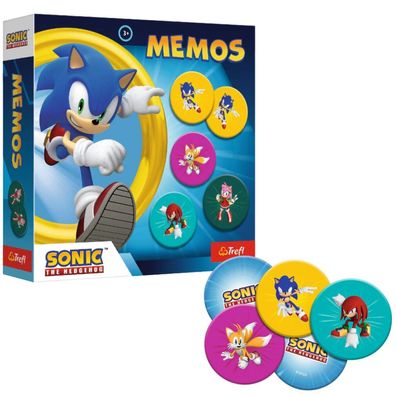 Memo-Spiel - Sonic - The Hedgehog - Trefl 02897