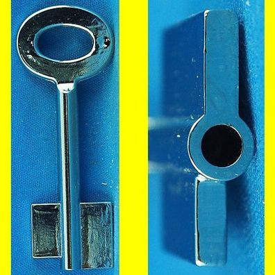 Basi Doppelbartschlüssel 6199 System Cawi - Länge 72,5 mm - Halm 6 mm gebohrt 3,55 mm