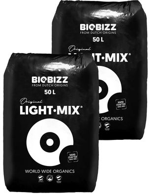 BioBizz Light-Mix 2 x 50 L - Blumenerde