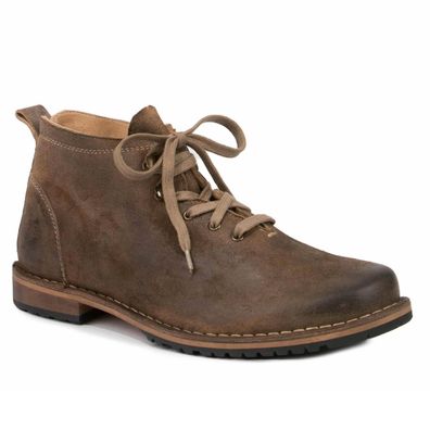 Trachtenstiefel William hellbraun gespeckt