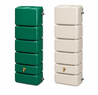 4x 350L GRAF SLIM Wandtank-Set 1400 L 1840x600x390cm