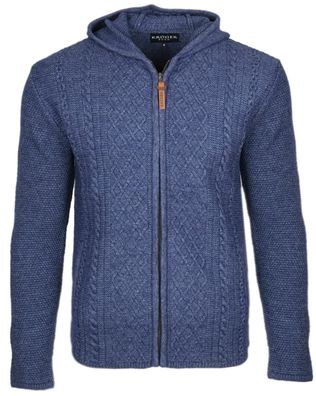 Strickjacke Christiano blau