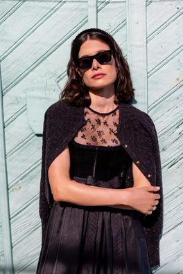 Strickjacke Edelmühle schwarz