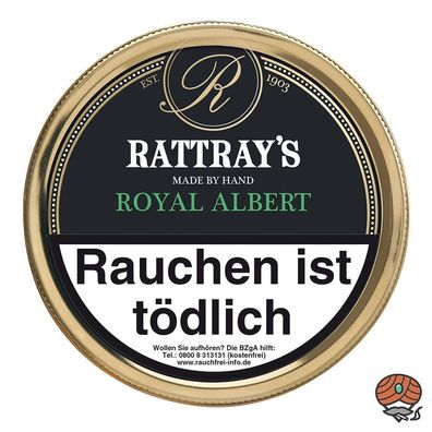 Rattray´s ROYAL ALBERT Pfeifentabak 100g Dose