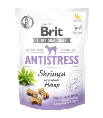 Brit Care DOG Functional SNACK Antistress SHRIMP 150g