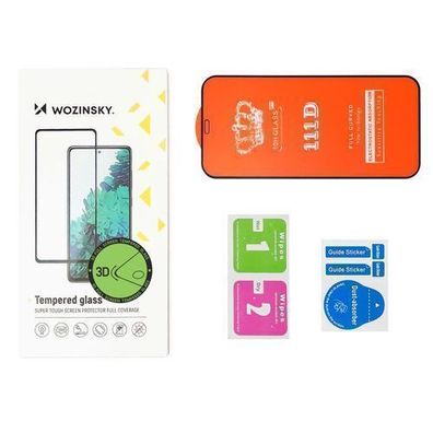 Wozinsky Ultra Widerstandsfaehiges Vollkleber-Panzerglas mit Rahmen Case Friendly