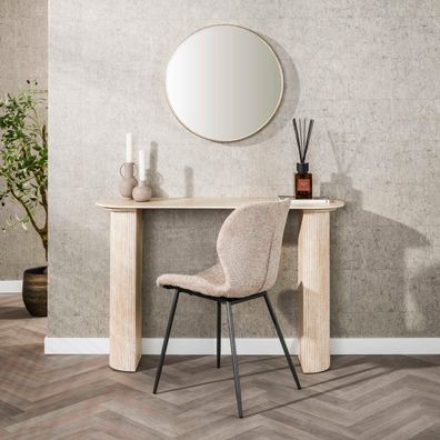Schminktisch Keramik travertin - 120 x 35 x 78 cm