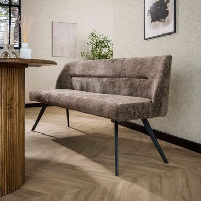 Esszimmerbank - 188 x 53 x 84 cm - Hoven taupe / Hoven sand