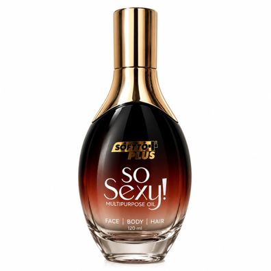 Softto+Plus So Sexy Pflegeöl | Shea Argan Hyaluron | Gesicht Körper Haar | 120ml