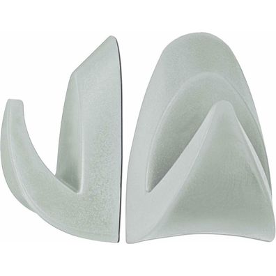 2 MAUL Magnethaken grau 3,4 x 2,4 cm