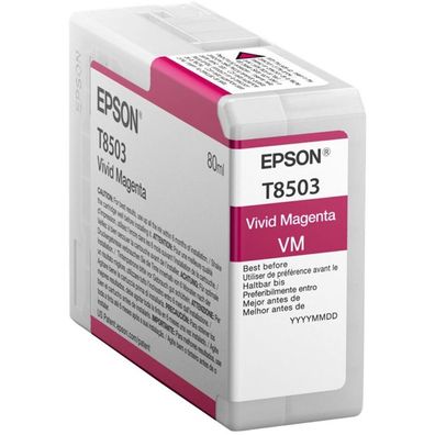 Epson Tintenpatrone viv. magenta T 850 80 ml T 85030N