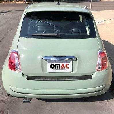 Ladekantenschutz Stoßstangenschutz für Fiat 500 500C 2007-2024 Kohlefaser