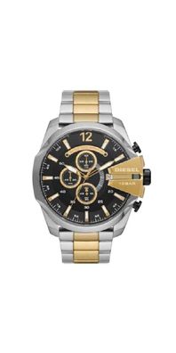 Diesel Mega Chief DZ4581 Chronograph Herrenuhr Bicolor