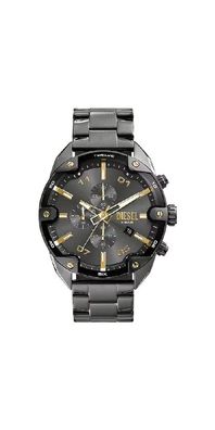 Diesel Spiked DZ4669 Chronograph Herrenuhr Gunmetal