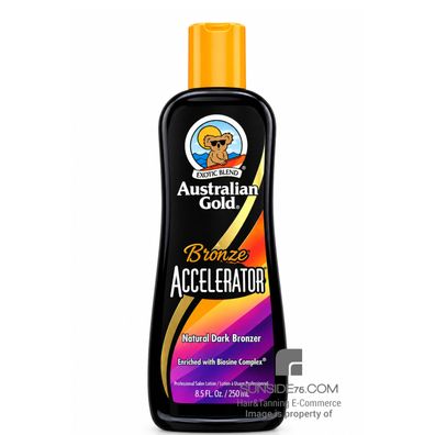 Australian Gold/ Bronze Accelerator 250ml/ Solariumkosmetik/ Bräunungslotion