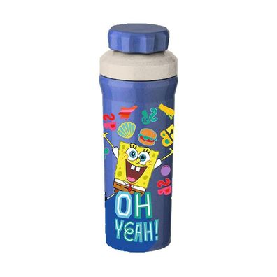 KOZIOL Trinkflasche "Olli Spongebob" 500 ml blau 114223