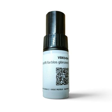 RM Riese&Müller Lackstift farblos glänzend 8ml VBK0494 finisher für alle Glanzlacke