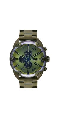 Diesel Spiked DZ4670 Chronograph Herrenuhr Grün