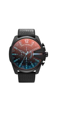 Diesel Mega Chief DZ4323 Chronograph Herrenuhr Schwarz