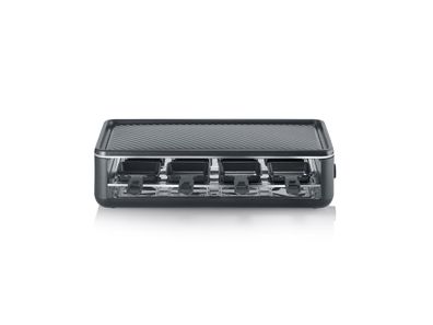 Severin 2365 Raclette Black Line 8er m. anthiaftbeschichteter Platte 304126