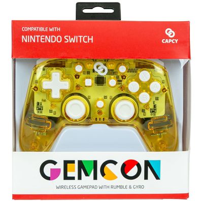 Capcy GEMCON Wireless Controller Pro Gamepad für Nintendo Switch Konsole PC