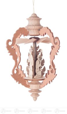 Baumschmuck Wärmespiel "Barock" Christi Geburt zum Hängen BxHxT 10cmx12,5cmx10cm