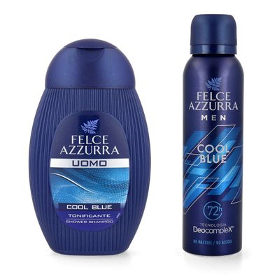 Paglieri Felce Azzurra Uomo Set Deo Cool Blue 150 ml & Duschgel Cool Blue 250 ml