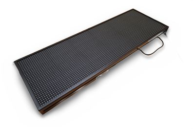 VEVOR Programmierbares LED-Schild P10 Vollfarbe WLAN USB 99 x 35 cm