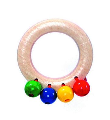 Babyspielzeug Greifrassel Herz BxLxH 75x50x100mm NEU Babyrassel Motorikrassel