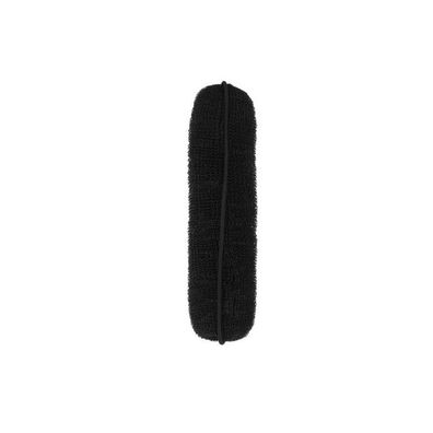 Lussoni Schwarz Haarknotenring Mit Gummiband, 150 mm
