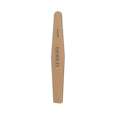 Lussoni Premium 25 Teilig Trapezform Nagelfeilen, Körnung 180/240
