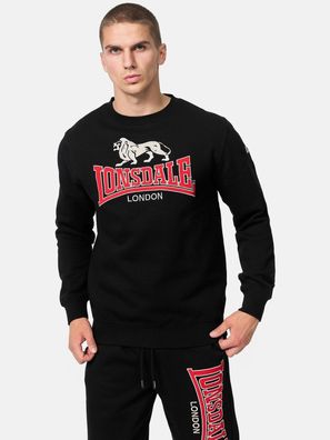 Lonsdale Sweatshirt Lawins Rundhals Sweatshirt normale Passform