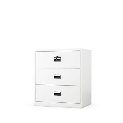 Weißer Aktenschrank aus Metall: SARA XL V3, 900 x 1020 x 600 mm