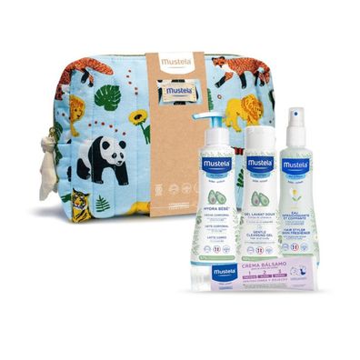 BABY-BOY JUNGLE Kosmetikbeutel-etui 5-tlg