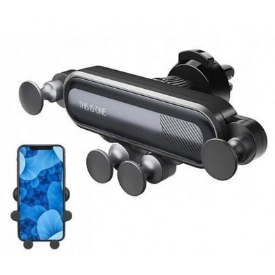 Universal Auto Handyhalter Gravity – Lüftungsgitter Halterung 360° für 4,0–6,8 Zoll