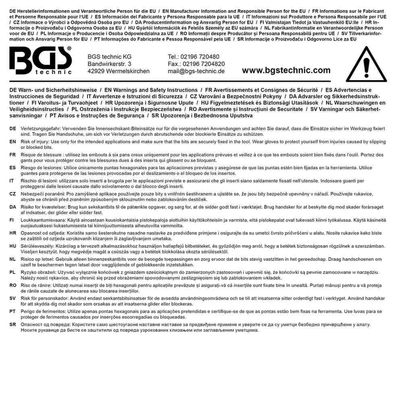 BGS-2499 Bit-Einsatz Antrieb Innenvierkant 6,3 mm (1/4") Innensechskant 5 mm